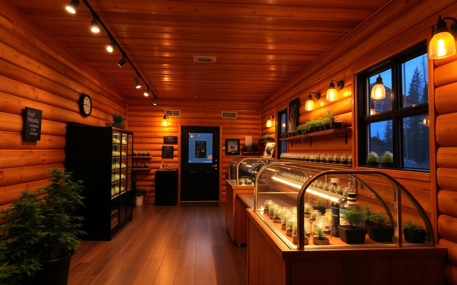 Inside the True North shop in Anchorage